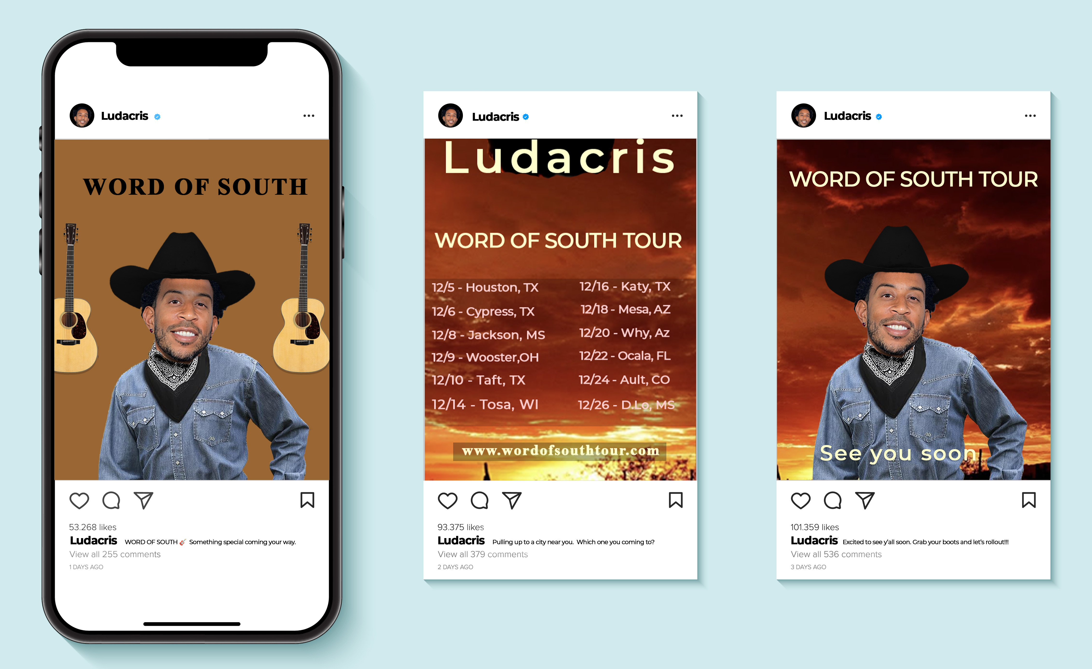 Instagram post mockup